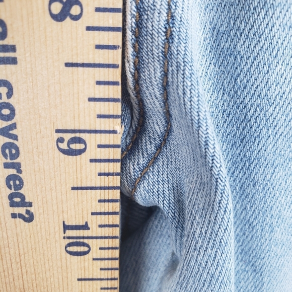 Kut From The Kloth Catherine's Crop Straight Light Blue Washed Women Jeans Sz 0 - Picture 8 of 9